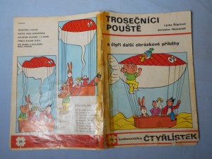 náhled knihy - Čtyřlístek : Trosečníci pouště č. 71.