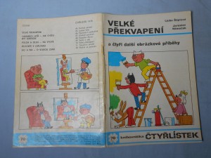 náhled knihy - Čtyřlístek : Velké překvapení č. 70.