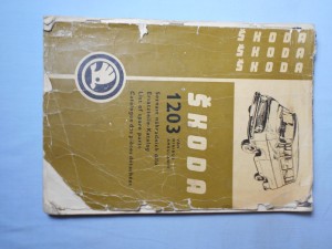 náhled knihy - Škoda 1203 van, minibus, ambulance : Seznam náhradních dílů, ersatzteile-katalog, list of spare parts, catalogue des piéces détachées