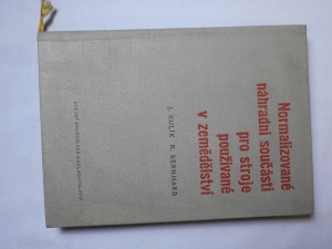 náhled knihy - Normalizované náhradní součásti pro stroje používané v zemědělství
