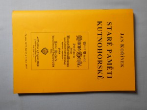 náhled knihy - Staré paměti kutnohorské