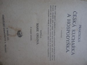 náhled knihy - praktická česká kuchařka a hospodyňka