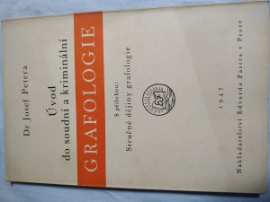náhled knihy - Úvod do soudní a kriminální grafologie