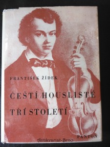 náhled knihy - Čeští houslisté tří století