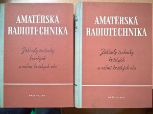 náhled knihy - Amatérská radiotechnika I a II : Základy techniky krátkých a velmi krátkých vln