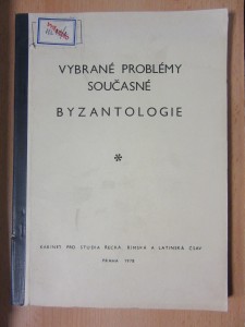 náhled knihy - Vybrané problémy současné byzantologie