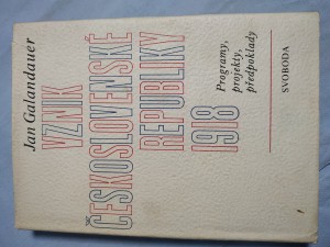 náhled knihy - Vznik Československé republiky 1918 : programy, projekty, perspektivy