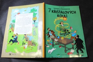 náhled knihy - Tintinova dobrodružství - 7 křišťálových koulí