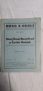 náhled knihy - Brno a Okolí Starý Hrad,Nový Hrad a Čertův Hrádek