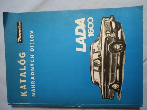 náhled knihy - Katalóg náhradných dielov Lada - 1600