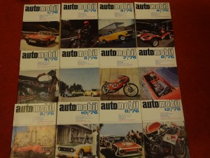 náhled knihy - časopis Automobil, kompletní ročník 1976