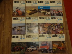 náhled knihy - časopis Automobil, kompletní ročník 1978
