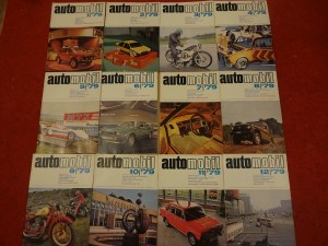náhled knihy - časopis Automobil, kompletní ročník 1979
