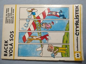 náhled knihy - Čtyřlístek: Racek volá SOS č. 84