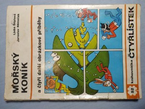 náhled knihy - Čtyřlístek: Mořský koník a čtyři další obrázkové příběhy č. 52