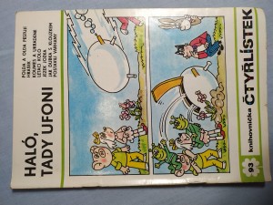 náhled knihy - Čtyřlístek: Haló, tady Ufoni č. 93