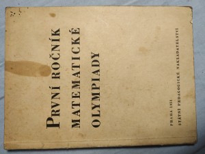 náhled knihy - První ročník matematické olympiady