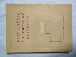 náhled knihy - Pátý ročník matematické olympiady