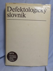 náhled knihy - Defektologický slovník