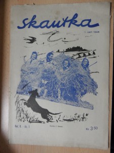 náhled knihy - Skautka : časopis pro světlušky a skautky (Roč. II., čís. 1, 1946)