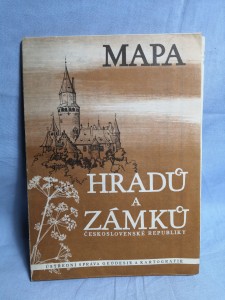 náhled knihy - Mapa Hradů a Zámků 