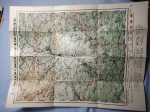náhled knihy - Mapa politického a školního okresu Mlado-Boleslavského
