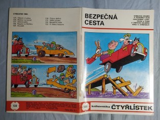 náhled knihy - Čtyřlístek: Bezpečná cesta č. 132