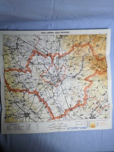 náhled knihy - Mapka politického okresu Olomouckého