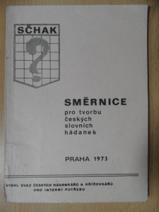 náhled knihy - Směrnice pro tvorbu českých slovních hádanek