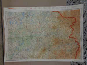 náhled knihy - Fastrova mapa Šumavy I. - Českobudějovicko - Č. Krumlovsko - Kaplicko