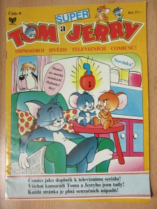 náhled knihy - Super Tom a Jerry č. 8 : Ohňostroj hvězd televizních comicsů!