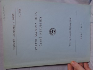 náhled knihy - Státní mapová díla České Republiky