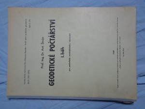 náhled knihy - Geodetické počtářství : 1. běh pro posl. zeměměř. inž.