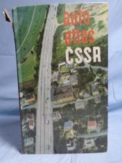 náhled knihy - Auto atlas ČSSR. 1:400 000