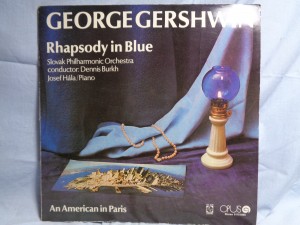 náhled knihy - George Gershwin - Slovak Philharmonic Orchestra conductor: Dennis Burkh, Josef Hála – Rhapsody In Blue / An American In Paris