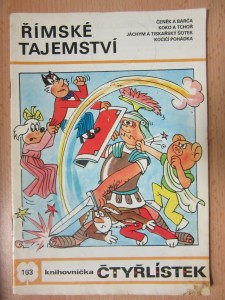 náhled knihy - Římské tajemství : knihovnička čtyřlístek č. 163