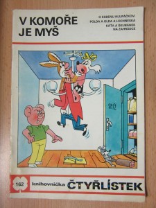 náhled knihy - V komoře je myš : knihovnička čtyřlístek č. 162