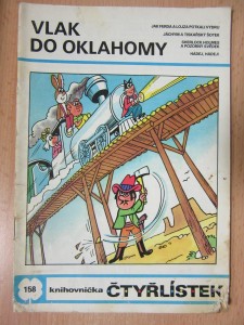 náhled knihy - Vlak do Oklahomy : knihovnička Čtyřlístek č. 158