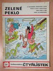 náhled knihy - Zelené peklo : knihovnička čtyřlístek č. 127