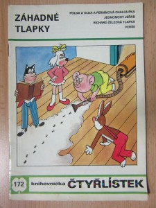 náhled knihy - Záhadné tlapky : knihovnička čtyřlístek č. 172