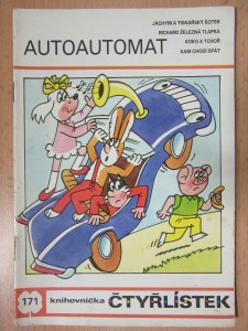 náhled knihy - Autoautomat : knihovnička čtyřlístek č. 171