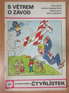 náhled knihy - S větrem o závod : knihovnička čtyřlístek č. 169