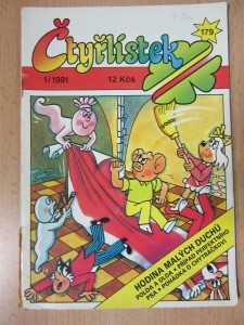 náhled knihy - Čtyřlístek č. 179 : Hodina malých duchů, Polda a Olda, Případ perfektního psa, Pohádka o chytráčkovi