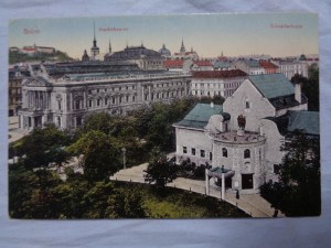 náhled knihy - Brünn. Stadtheater. Künslerhaus.