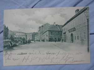 náhled knihy - Gruss aus Brünn. Radwitplatz Žerotínovo náměstí Ratwitovo náměstí