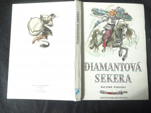 náhled knihy - Diamantová sekera : baltské pohádky