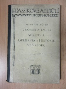 náhled knihy - P. Cornelia Tacita Agricola, Germania a Historie ve výboru :Knihy I.-III., části knih IV. a V