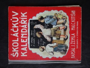 náhled knihy - Školáčkův kalendář : verše, pohádky, povídky, hádanky a žerty pro malé čtenáře, kteří se již naučili čísti
