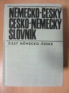 náhled knihy - Německo-český a Česko-německý slovník : Část Německo-česká