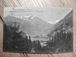 náhled knihy - Curort Badgastein, 1084 m ü. d. M. Böcksteinerthal m. Schareck, 3150 m u. Kreutzkogel No. 60